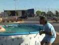 Kobe Bryant Jumps Over Pool w/ Snakes (Black Mambas?)