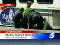 Bus Tires Fly Off, Injure Bystander