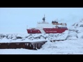 Healy-Renda arrive in Nome (USCG)