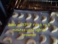 Dipped Vanilla Crescents