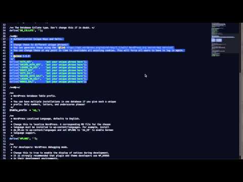 how to locate wp-config.php