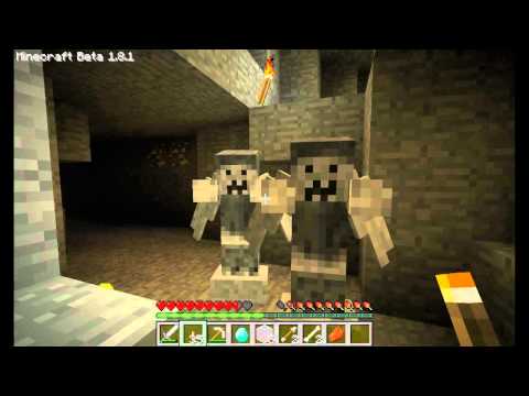 Minecraft: Weeping Angels Mod. Doctor Who! [V1.1] Alot of Screaming!