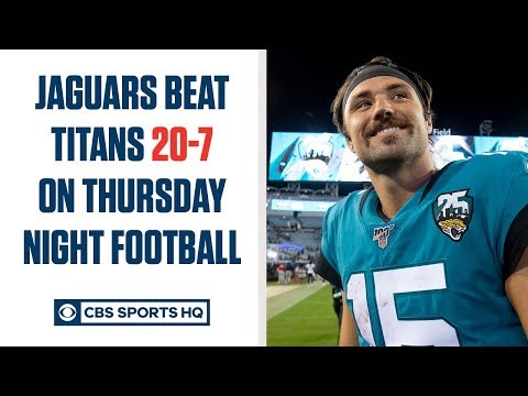 Video: Gardner Minshew throws DIMES, leads Jaguars past Titans on Thursday Night Football | CBS Sports HQ
