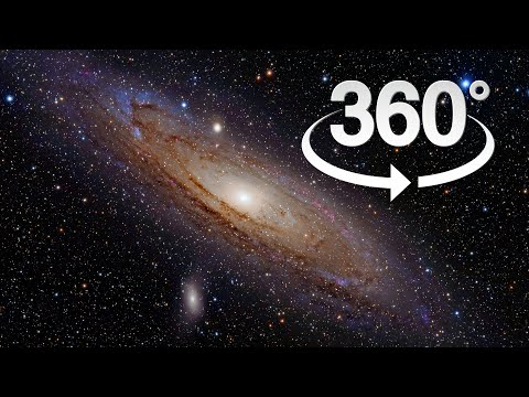 Galáxia de Andrômeda em 360º 4K - YouTube