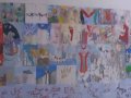 Another Wall in Gaza, Women paint a story of a people yearning to be Free