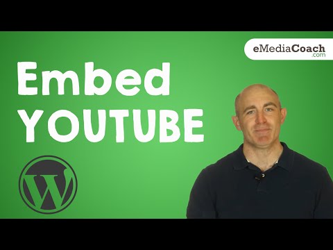 how to youtube videos wordpress