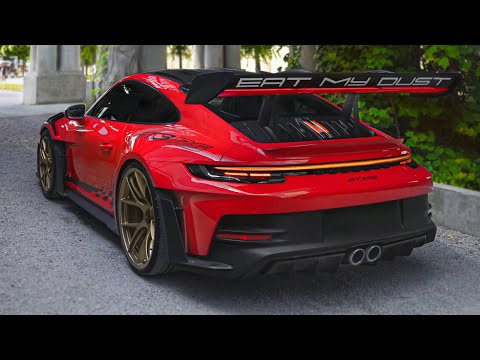 2023 PORSCHE 992 GT3 RS - Drifting, LOUD Sound & Acceleration