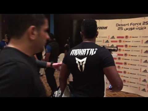 Desert Force 25 - Osama Al Saiedy Vs. Mostafa Rashed Brawl Desert Force 25 - Osama Al Saiedy Vs. Mostafa Rashed Brawl