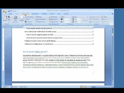 how to get rid of page numbers in word