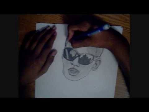 how to draw vybz kartel