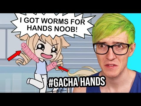 Earthworm Sally For Hands Reacting To Your Gachahands Videos
