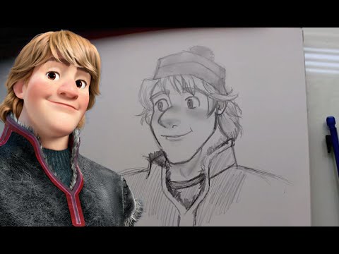 how to draw frozen