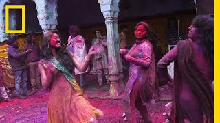 Get an Up-Close Look at the Colorful Holi Festival