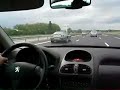 peugeot 206 vs. ferrari 575M maranello peugeot 206 vs. ferrari 575M maranello