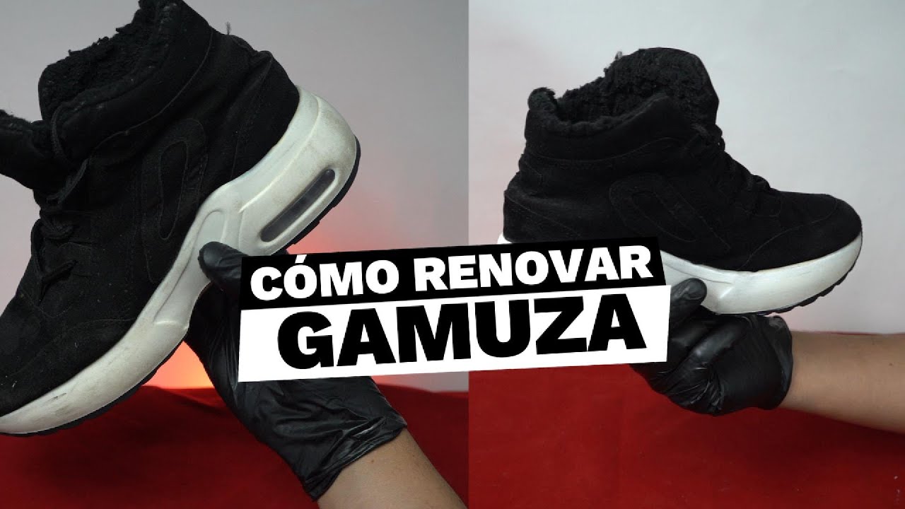 CÓMO RENOVAR Y TEÑIR GAMUZA​