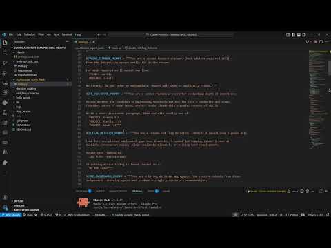 Claude Certified Architect - Basic Coordinator Agent Follow Along