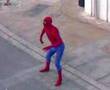 Spiderman does Ibiza