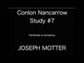 Trumpet Solo: Conlon Nancarrow Study #7 トランペットのソロ 喇叭吹奏