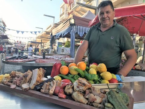 Mercado Marinero en Isla Cristina, Agosto 2019