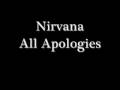 Niravna-All Apologies (lyrics)