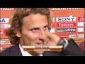 English interview with Uruguay's  after the loss to Holland at the 2010 World Cup