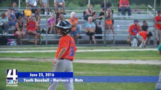 Youth Baseball - Rochester Mariners vs Rochester Mets