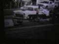 very fast car riding down track