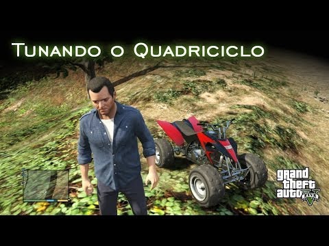 quadriciclo - Wiki do GTA: http://gta.wikia.com/Blazer Tunando o Quadriciclo - FAIL: http://youtu.be/O9tK9cop8Y4 Assistam em 1080p. VALE A PENA!!! O quadriciclo galera! Si...