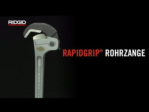 RIDGID RapidGrip Hochleistungsrohrzangen