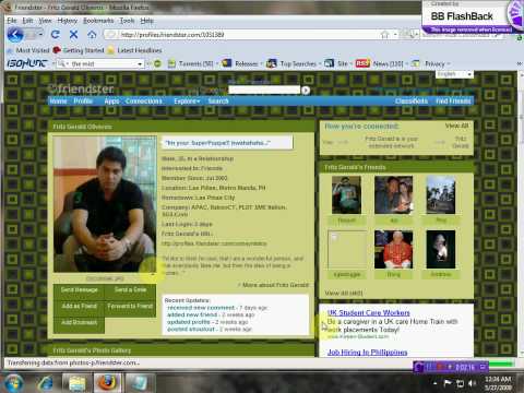View Photos in private profile on friendster 2009