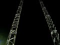 Riding the sky coaster