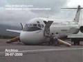 Avión de ASERCA aterrizó sin tren delantero en Barquisimeto