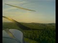 Abflug mit CH701 in Witten-Herbede, Ruhrtal/Meesmannstrasse.