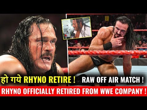 Rhyno RETIRED From WWE ! SHOCKING Retirement Speech ! WWE Smackdown 4 December 2018 Highlgihts !