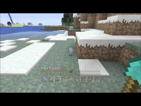 how to collect snow in minecraft xbox
