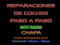 reparación de coches   golpe trasero
