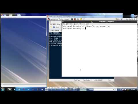 how to vnc server linux