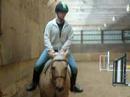 Me cantering Daphne .one.  2/09/2008