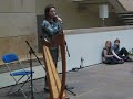 Mary Ann Kennedy introduced clarsach (Scottish harp) at National Museum of Scotland in an Edinburgh Fringe 2009 event. www.watercolourmusic.co.uk