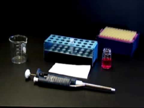 how to adjust an mla pipette