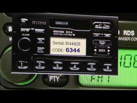how to unlock gm cd player