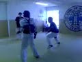 Ozama vs edgar  Madrigal taekwondo sparring