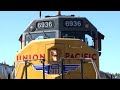 UP 6936 DDA40X Walk around at the Portola museum Sep 2009