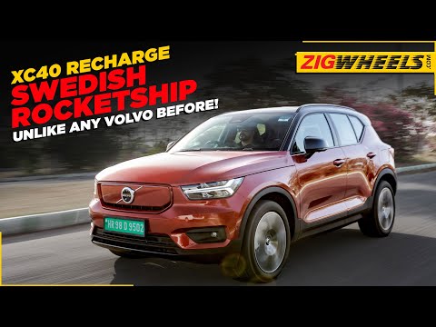volvo xc40 recharge india review  kinder yet wilder  an electric car from volvo