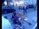 Japanese street performer in Toronto