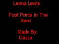 Leona Lewis - Foot Prints In The Sand
