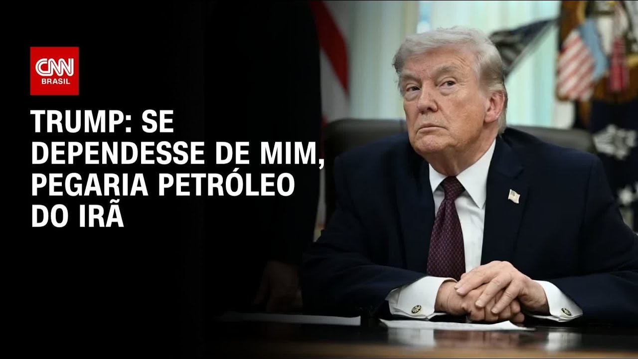 Trump diz que EUA ficariam com petróleo do Irã se fosse escolha dele | CNN PRIME TIME