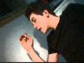 smoking cigarette