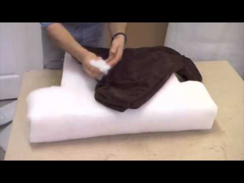 how to recover chair cushion