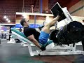 Leg Press 24 plates x 6 Leg Press 24 plates x 6